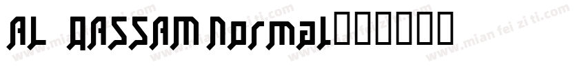 AL   QASSAM Normal字体转换